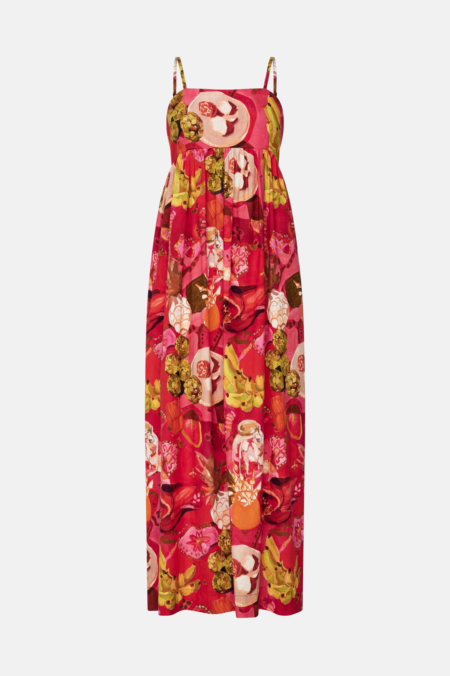 ROMANCE WAS BORN — Pink Banana babydoll dress.